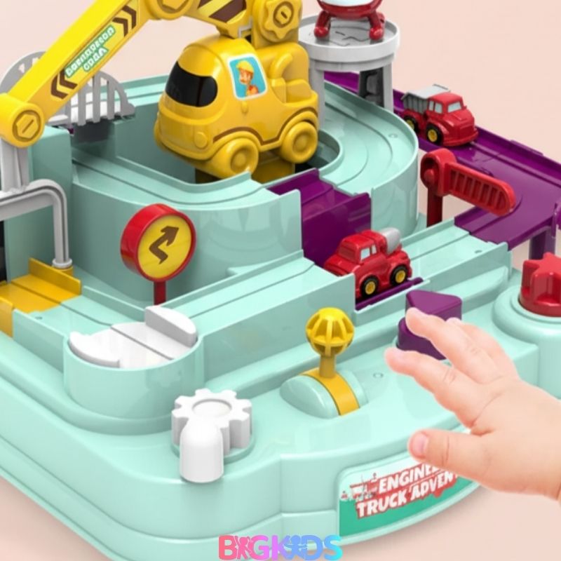 Trilhos Interativos Infantil de Carro -MegaTrack