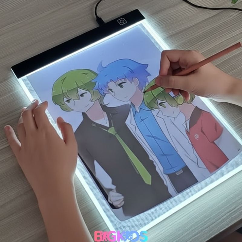 Mesa de Luz Led A4 LumiFun Adulto e Criança