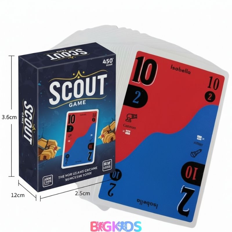 Jogo de Cartas Scout Master - Crianças e Adultos