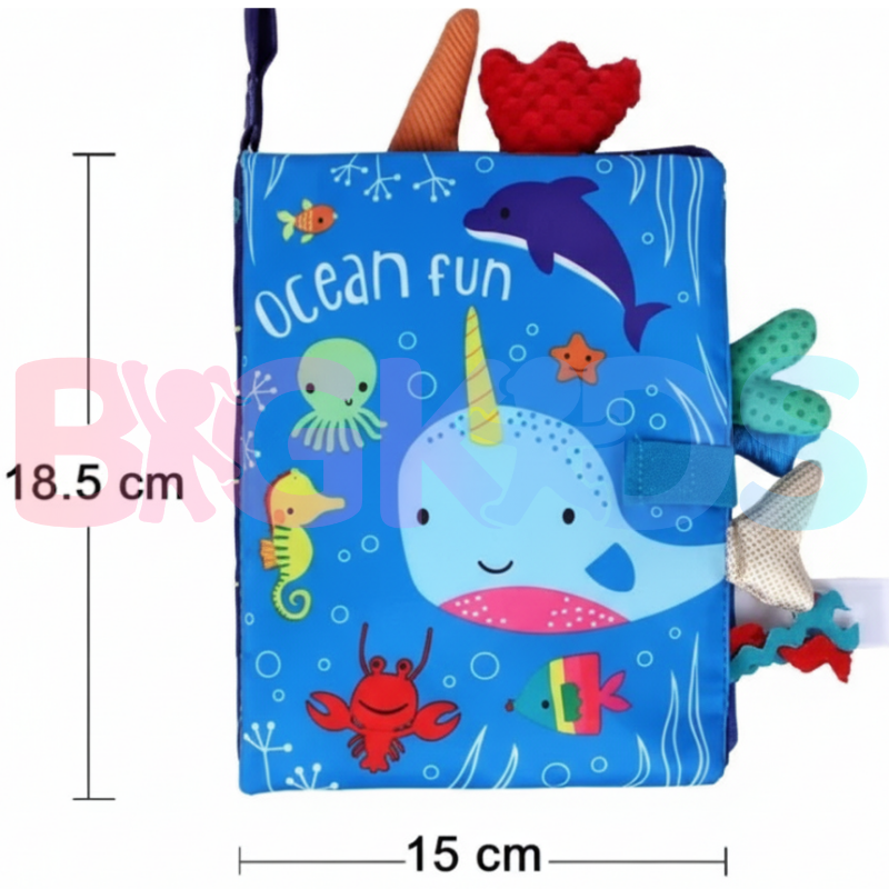 Livro Macio Sensorial Nuvem Book