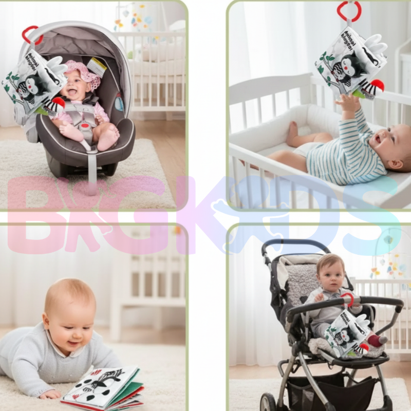 Livro Macio Sensorial Nuvem Book