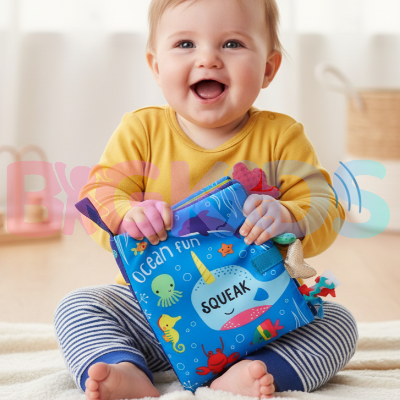 Livro Macio Sensorial Nuvem Book