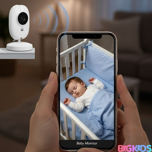 Baba Eletrônica 4 em 1, monitoramento prático e seguro do seu bebe em ate 200metros