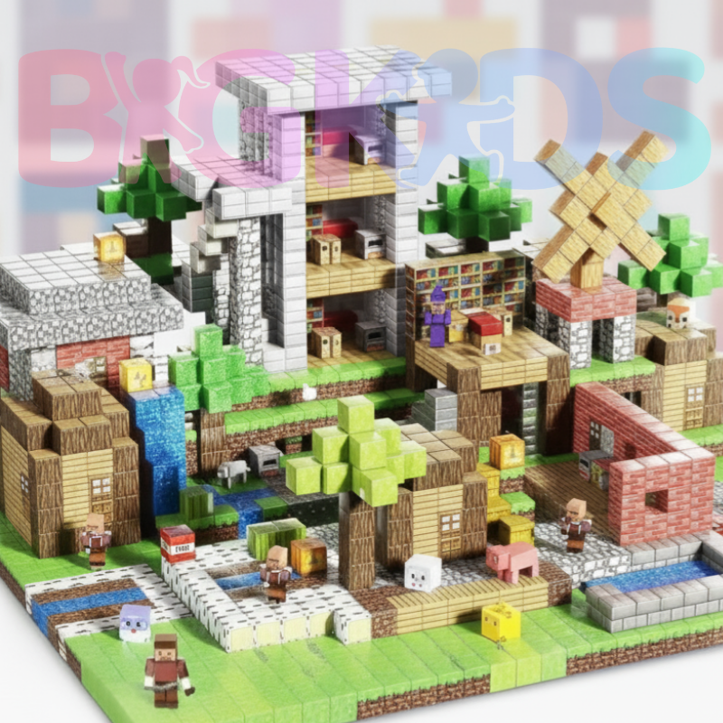 Blocos de Construção Magnética Magblocks Infantil