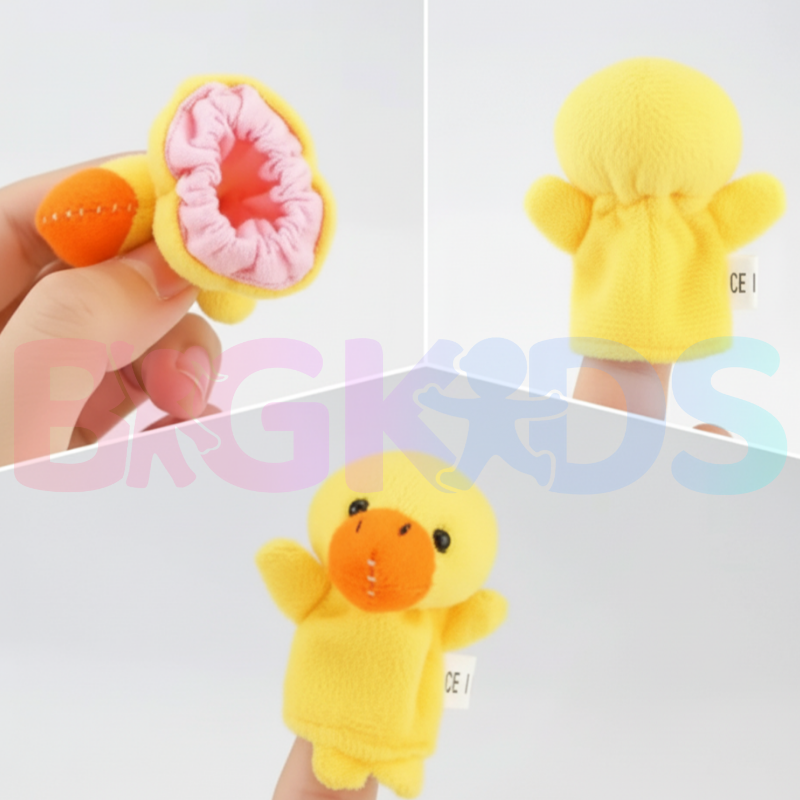 Kit 10 Dedoches Animaizinhos MiniZoo