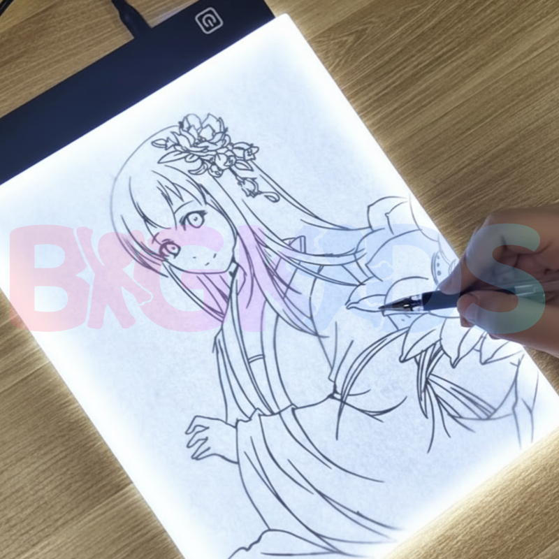 Mesa de Luz Led A4 LumiFun Adulto e Criança