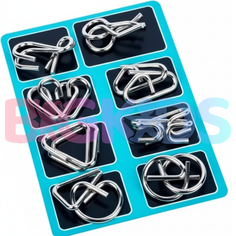 Desafio Mental Montessori Infantil 8 em 1