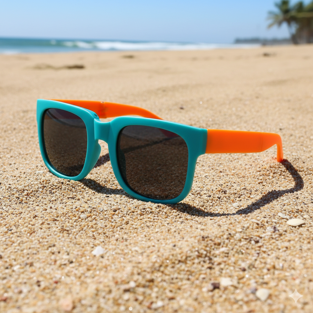 Óculos de Sol Infantil Dobrável com Proteção UV- SunFlex Kids