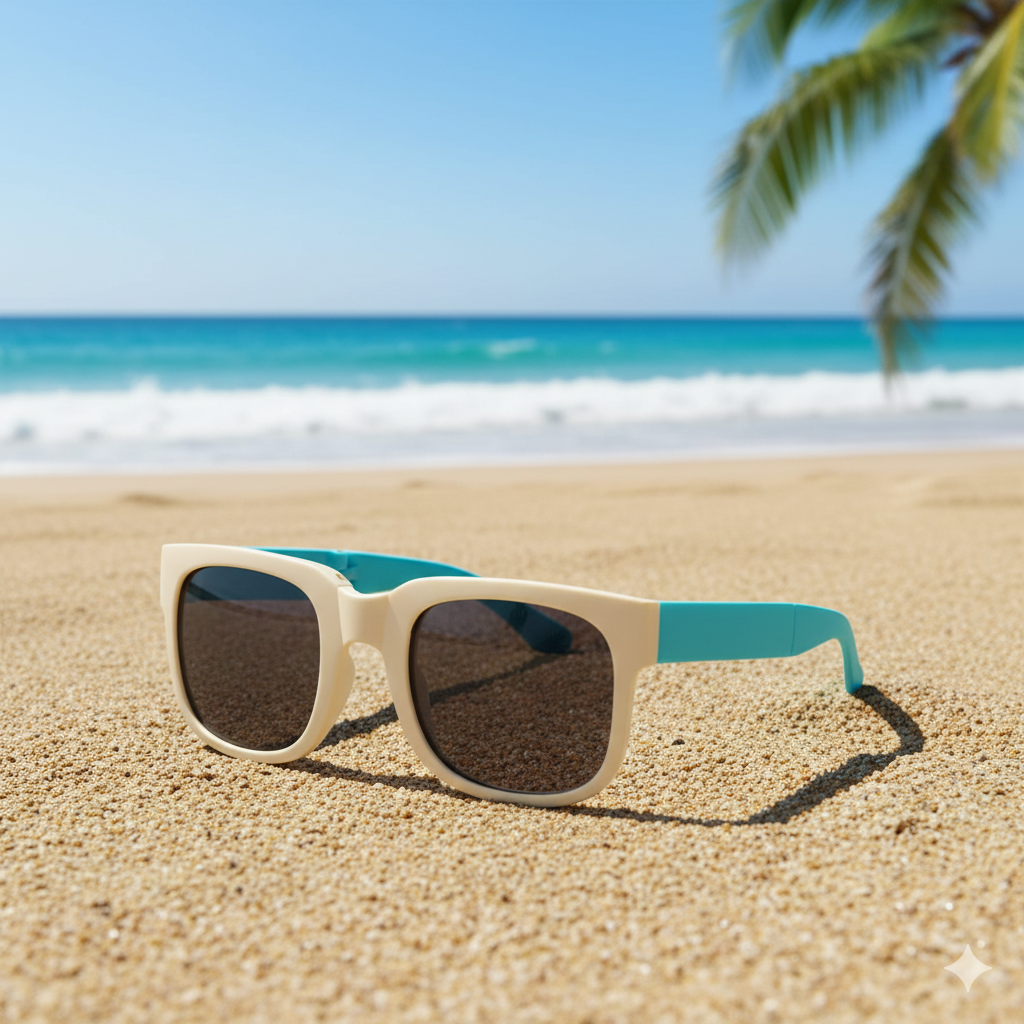 Óculos de Sol Infantil Dobrável com Proteção UV- SunFlex Kids