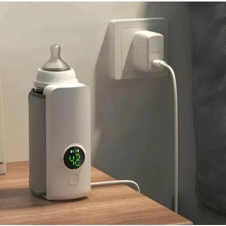 Aquecedor de Mamadeira Portátil Sem Fio Digital