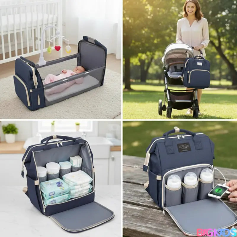 Bolsa Berço Multifuncional Portátil