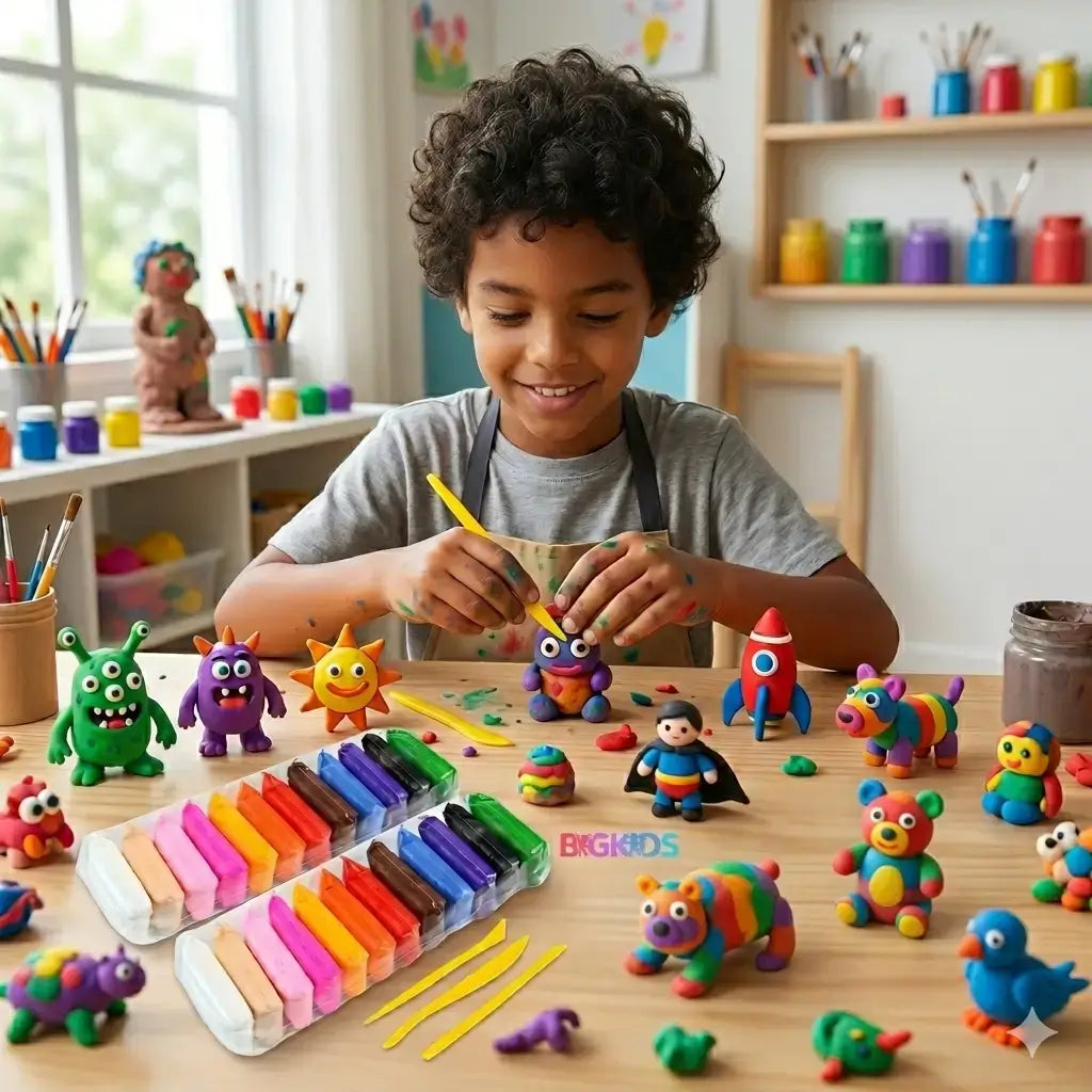 Argila Art Kids 12 e 24 Cores