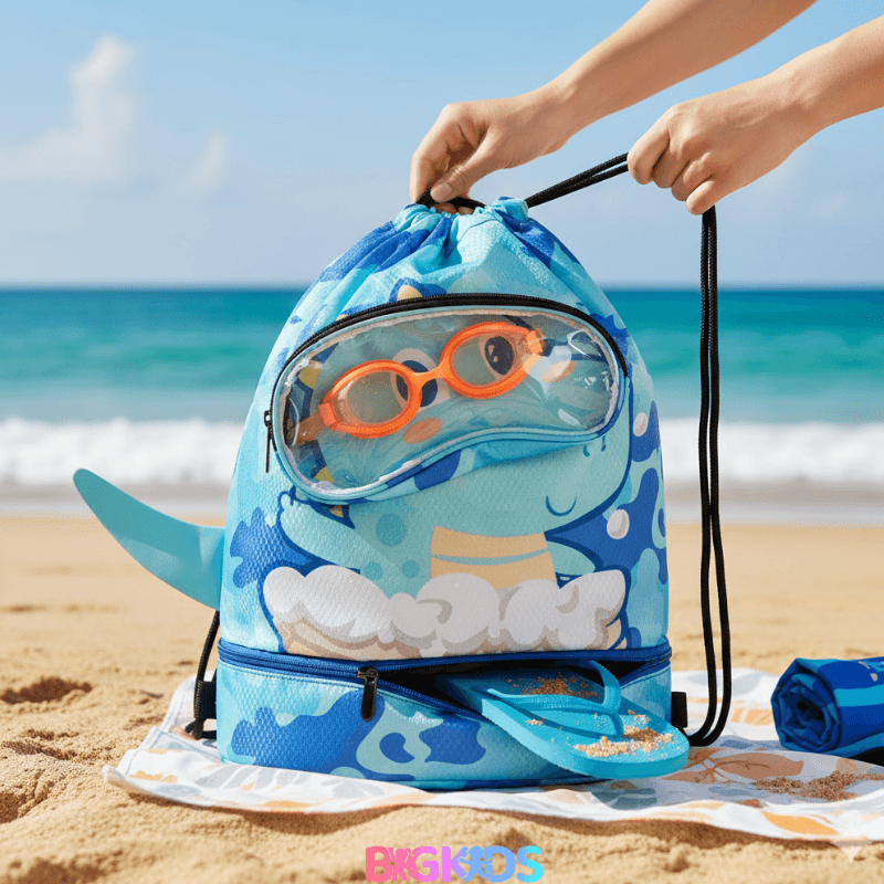 Chega de roupas molhadas, misturadas e bagunçadas depois da piscina ou da praia!
A Bolsa Aquática Infantil da BigKids possui vários compartimentos, é impermeável, linda e leve para crianças e e mamães que amam praticidade no dia a dia