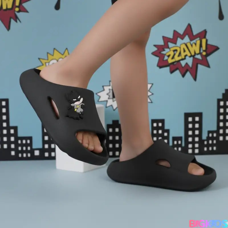 Sandália Nuvem Super- Heróis Infantil Menino -Goflex