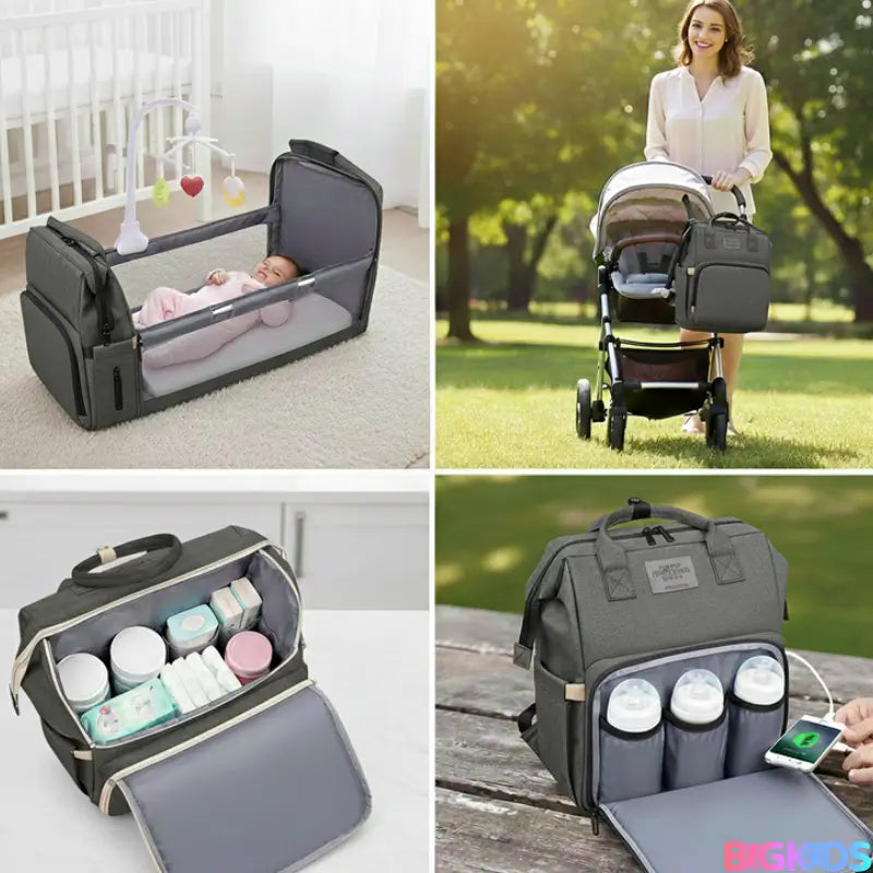 Bolsa Berço Multifuncional Portátil