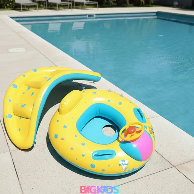 Boia Inflável infantil extra resistente com proteção solar -AquaKids