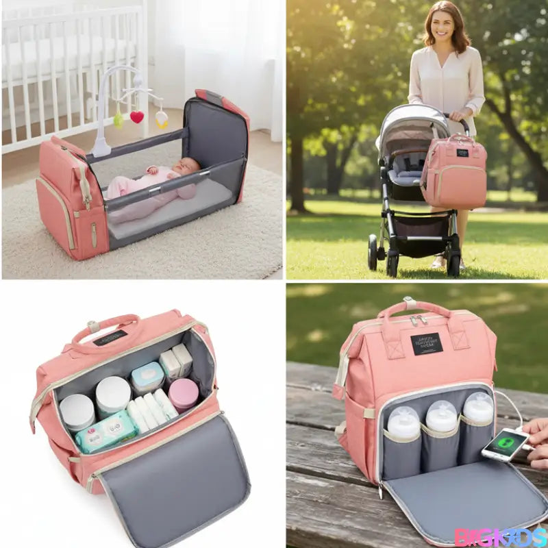 Bolsa Berço Multifuncional Portátil