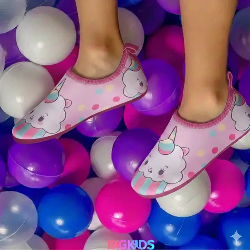 Chega de preocupações com pedras, cortes, escorregões e queimaduras" Com a Sapatilha Antiderrapante UV da BigKids, seu filho corre, pula e brinca em qualquer ambiente e você fica despreocupado, Versátil para todas as ocasiões