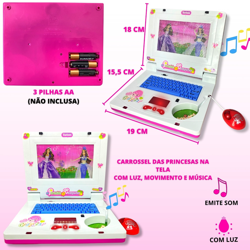 Notebook Infantil Musical